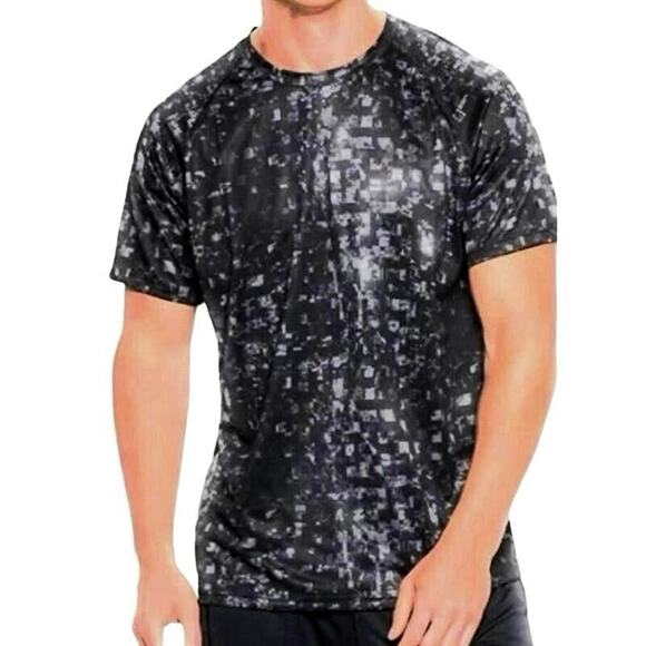 Under Armour Men's Black/ Gray UA Tech™ Graphic Short Sleeve Shirt | Size Large - Picture 1 of 9